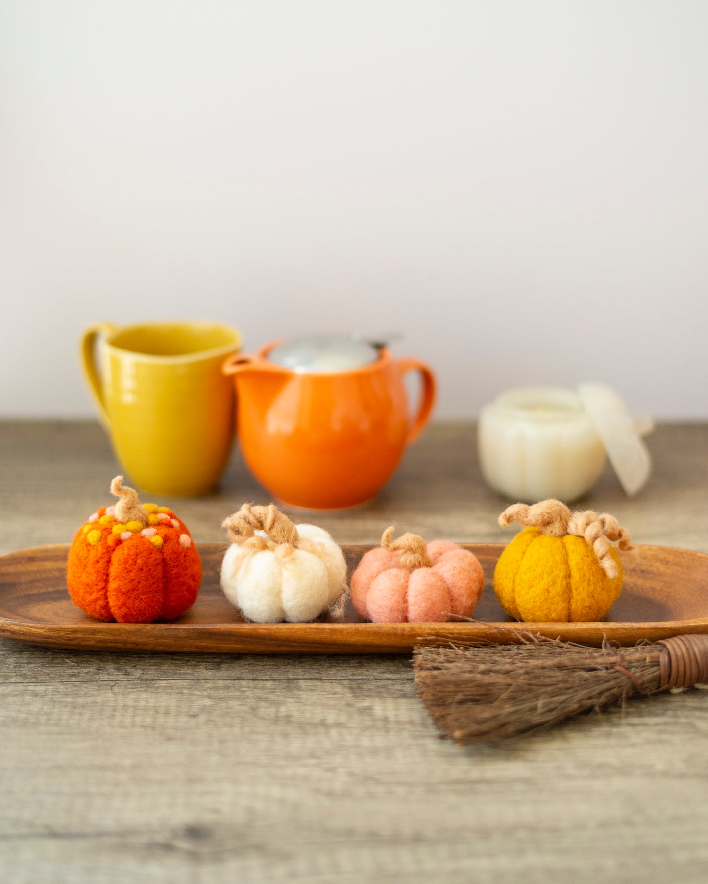 Needle Felting Workshop : Fairy Tale Pumpkins