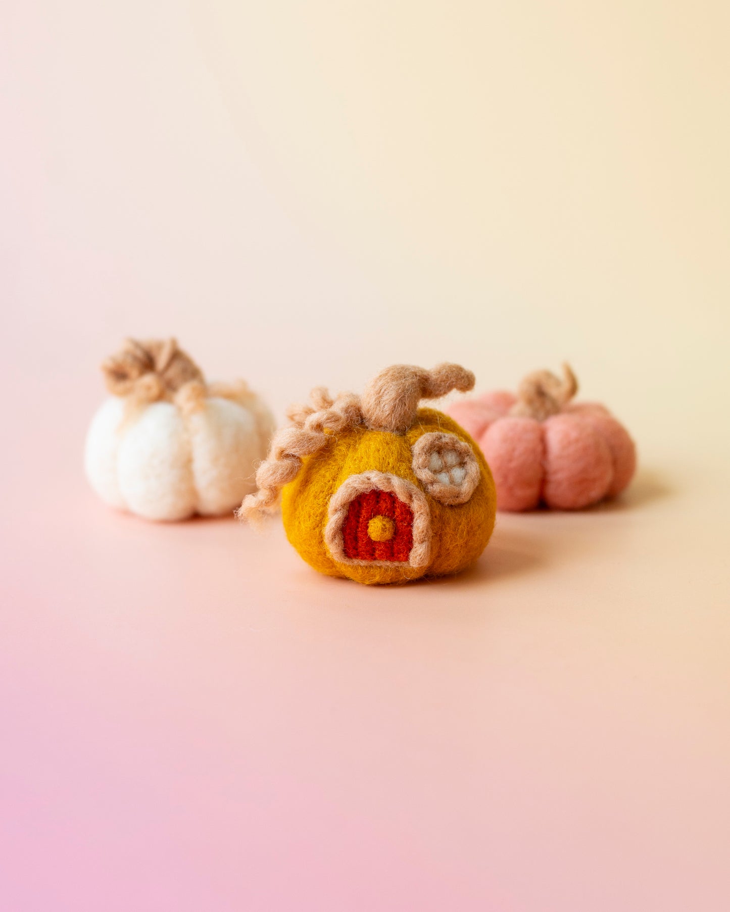 Needle Felting Workshop : Fairy Tale Pumpkins