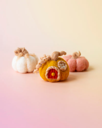 Needle Felting Workshop : Fairy Tale Pumpkins