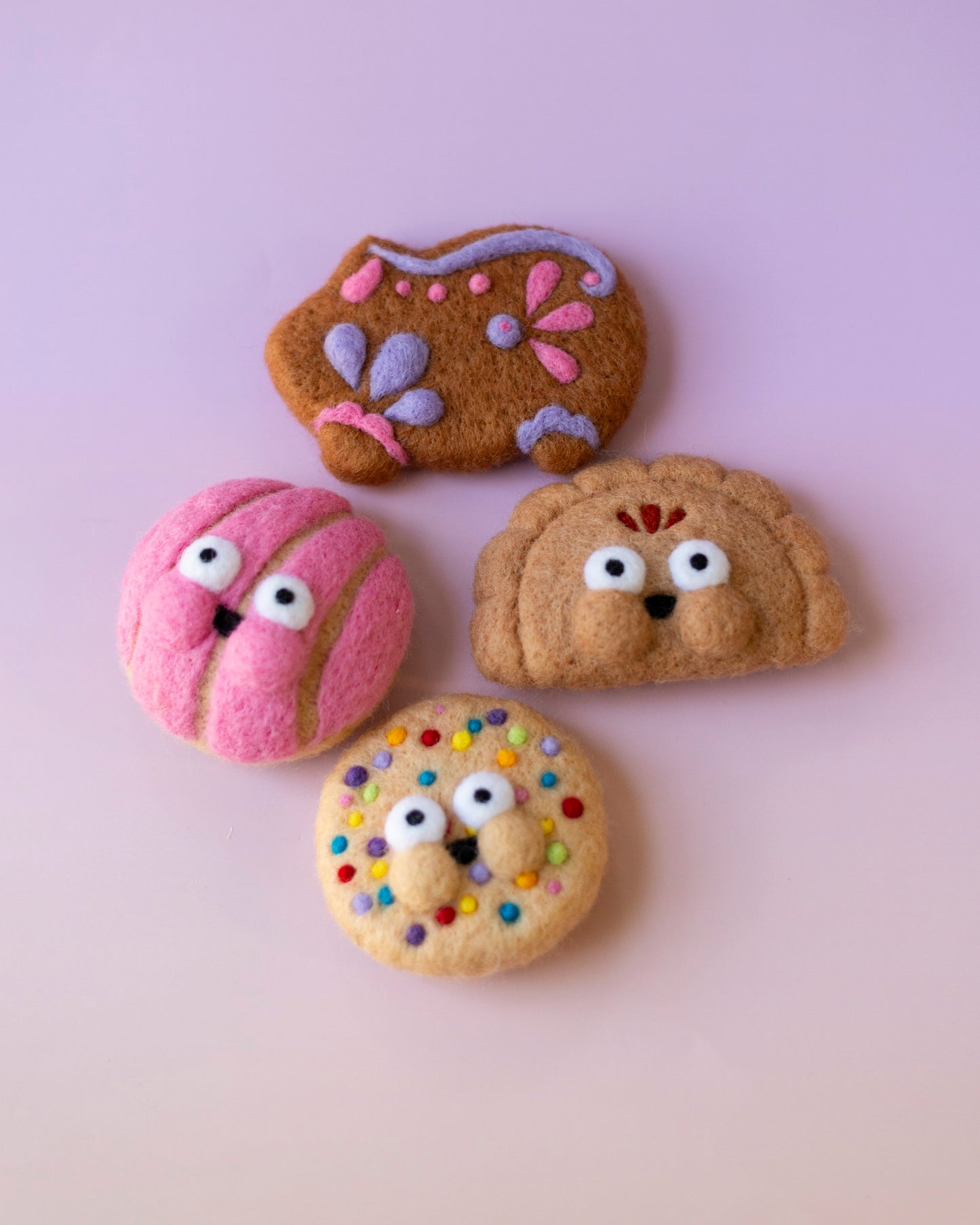 Needle Felting Workshop : Pan Dulce Ornament