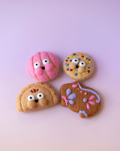 Needle Felting Workshop : Pan Dulce Ornament