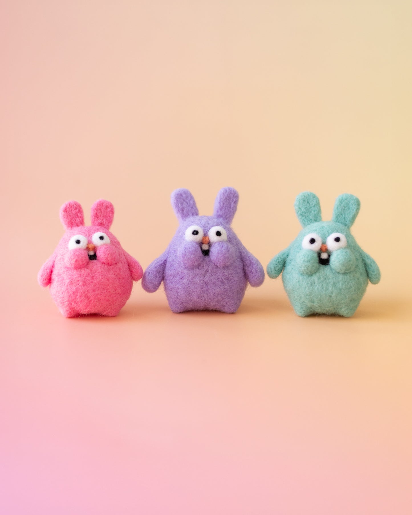 Cottontail Cuties Needle Felting Kit