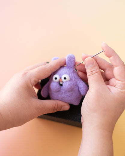 Cottontail Cuties Needle Felting Kit