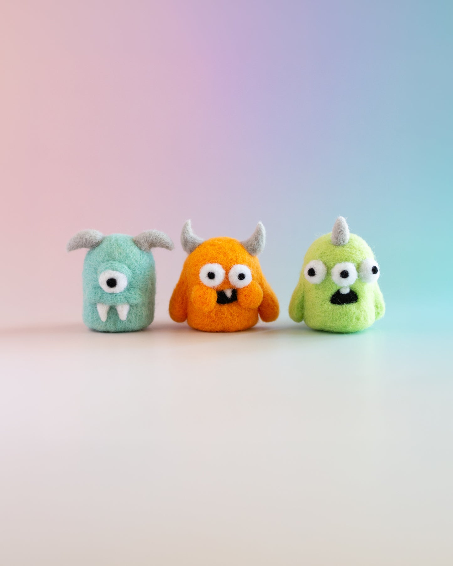 Mini Monsters Needle Felting Kit