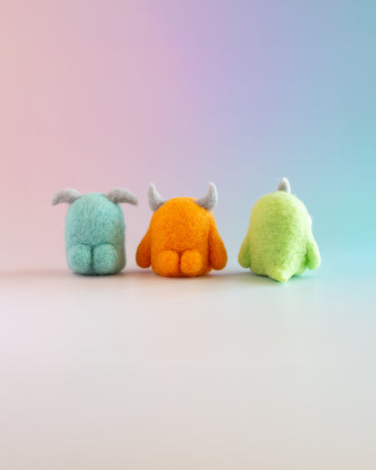 Mini Monsters Needle Felting Kit