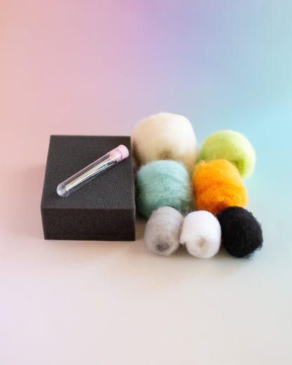 Mini Monsters Needle Felting Kit