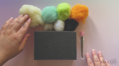 Mini Monsters Needle Felting Kit